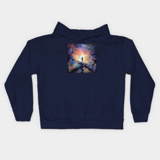 Symbolic Journey Into the Beyond Kids Hoodie